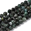 Natural Emerald Beads Strands G-G294-D01-6mm-2