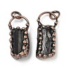 Natural Black Tourmaline Pendants G-H332-01R-1