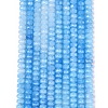 Imitation Jade Crackle Glass Beads Strands GLAA-N068-01A-A09-2