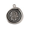 304 Stainless Steel Pendants STAS-L022-311AS-1
