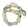 Raw Rough Natural Prehnite Beads Strands G-P528-A05-01A-5