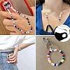 200Pcs 10 Colors Opaque Plastic Beads KY-YW0001-86-6