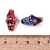 Vintage Handmade Porcelain Beads PORC-Q006-08G-3