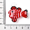 Handmade Lampwork Pendants LAMP-T021-24D-3