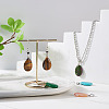 Fashewelry 24pcs 12 Styles Natural & Synthetic Gemstone Pendants G-FW0001-33-18