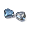 Electroplate Glass Bead EGLA-H102-08W-2