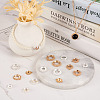 14pcs 14 style Brass Pendant Cabochon Settings & Cabochon Connector Settings FIND-BY0001-13-15