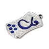 304 Stainless Steel Enamel Pendants CU-CBADA55-01P-2