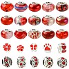 50Pcs Resin European Beads RESI-CJC0050-01C-1
