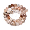 Natural Black Gold Rutilated Quartz Beads Strands G-P596-10mm-02-3