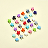 84Pcs 14 Colors Silicone Beads SIL-CA0001-26-4