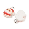 Christmas Theme Opaque Resin Pendants RESI-S08-02H-2