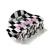 Tartan Pattern PVC Claw Hair Clips PHAR-M013-02F-2