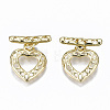 Brass Toggle Clasps LS-KK-T057-056-NF-1