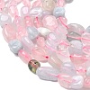 Natural Morganite Beads Strands G-P601-A03-02-4