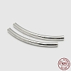 Tube 925 Sterling Silver Beads STER-O021-03-31x2mm-3