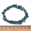 Natural Apatite Chip Beaded Stretch Bracelets for Women BJEW-D467-01B-3