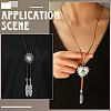 16Pcs 2 Styles Alloy Cord Ends FIND-GF0009-76-6
