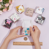 36Pcs 6 Styles Square Paper Gift Boxes CON-BC0007-05-3