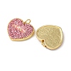 Brass Rhinestone Pendants KK-C143-39G-01-2
