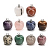 Natural & Synthetic Mixed Stone Pendants GG-K002-15-1