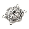 Tibetan Style Alloy Multi-Strand Links FIND-D042-08A-AS-2