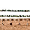 Natural Moss Agate Beads Strands G-A129-2mm-01A-3
