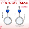 Alloy Locket Photo Pendants FIND-WH0181-05-2