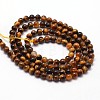 Natural Tiger Eye Beads Strands X-G-N0205-01B-2mm-2