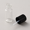 Glass Sample Perfume Bottles AJEW-WH0410-166-2