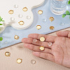 12Pcs Brass Pendant Cabochon Settings KK-TA0003-10B-5