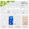 24Pcs Transparent Glass Roller Ball Bottles with Plastic Cover DIY-BC0006-47-3