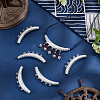 6Pcs Tibetan Style Zinc Alloy Chandelier Component Links FIND-PH0062-07-4