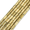 Electroplate Non-magnetic Synthetic Hematite Beads Strands G-S352-71B-01-1