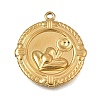 304 Stainless Steel Pendants SA-CBAF4B0-02G-03-1
