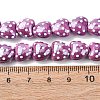 Handmade Porcelain Beads PORC-K010-07C-4