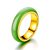 201 Stainless Steel Enamel Finger Rings FS-WGF3AA7-01-3