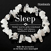 Natural Tourmalinated Quartz Chip Beaded Stretch Bracelets JI5766-13-1