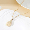 Summer Beach Alloy Pendant Necklaces for Women FS-WGAF64A-09-1