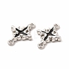 Rack Plating Alloy Enamel Connector Charms FIND-G051-02P-02-2