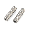 304 Stainless Steel Tube Beads STAS-Z192-07P-03-2