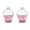 Alloy Enamel Pendants ENAM-S121-127F-3