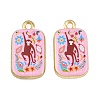 Printed Alloy Pendants AL-CBA49CA-04-1