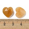 Natural Topaz Jade Faceted Heart Charms G-G123-01C-3