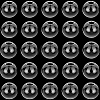 210Pcs Round Mechanized One Hole Blown Glass Globe Ball Bottles BLOW-PA0001-04A-8