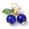 Glass Pendants PALLOY-JF03179-01-1