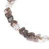 Natural Apatite Chip Beaded Bracelets for Women BJEW-JB11742-08-3