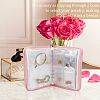 PVC Loose Leaf Jewelry Storage Bag ODIS-WH0038-90E-6