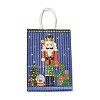 Christmas Nutcracker Kraft Paper Bags ABAG-B006-03D-1