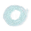 Baking Electroplate Glass Beads Strands DGLA-A039-J2mm-B26-2